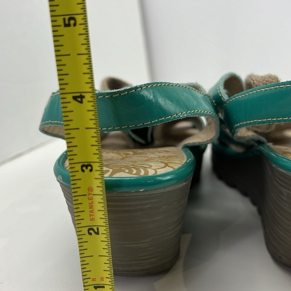 Fly London Yito  open toe wedge lace up sandal - Picture 6 of 9